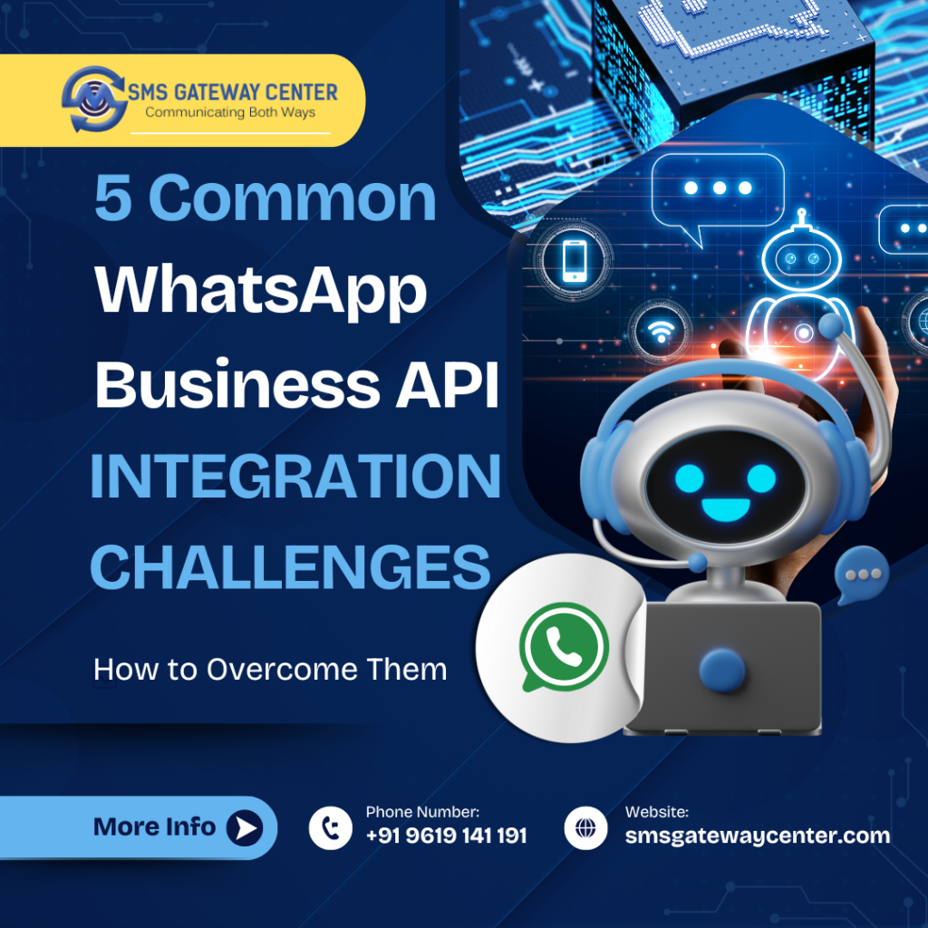 WhatsApp Business API integration challenges